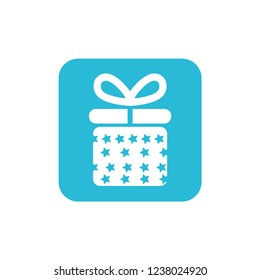 Christmas gift icon illustration vector symbol. xmas icon vector