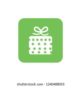 Christmas gift icon illustration vector symbol. xmas icon vector