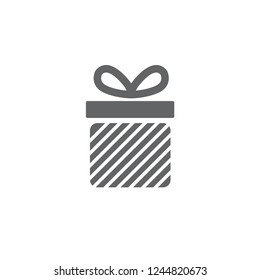 Christmas gift icon illustration vector symbol. xmas icon vector
