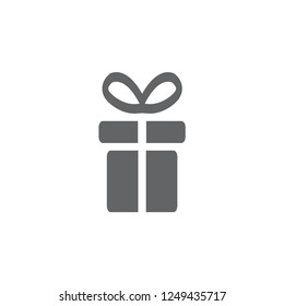 Christmas gift icon illustration vector symbol. xmas icon vector