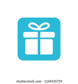 Christmas gift icon illustration vector symbol. xmas icon vector