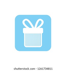 Christmas gift icon illustration vector symbol. xmas icon vector