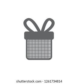 Christmas gift icon illustration vector symbol. xmas icon vector
