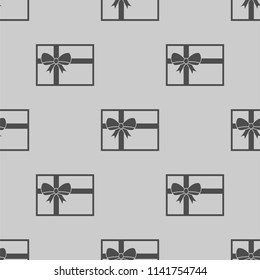  Christmas  gift icon vector illustration, can be used for web and design seamless pattern