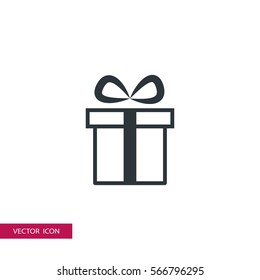  Christmas  gift icon vector illustration, can be used for web and design.