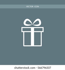  Christmas  gift icon vector illustration, can be used for web and design.