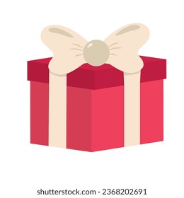 christmas gift illustration vector isolated