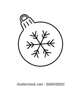 Christmas gift for laser cutting. Vector illustration. 