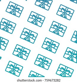 christmas gift present celebration seamless pattern image