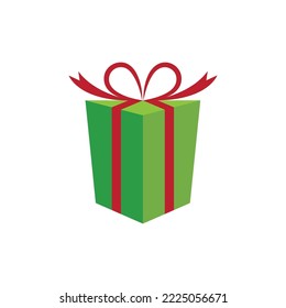 christmas gift ribbon vector illustration design