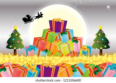 Christmas gift sale, winter event, Christian festival