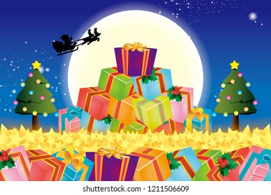 Christmas gift sale, winter event, Christian festival