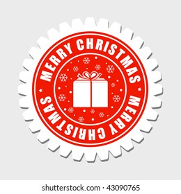 Christmas Gift Sign Label