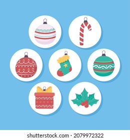 regalo de navidad, calcetines y bolas