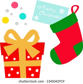 Presente de Natal e meias