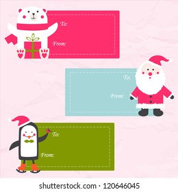 Christmas gift tag
