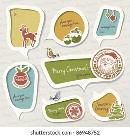 Christmas gift tag