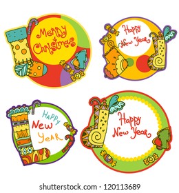 Christmas gift tags collection