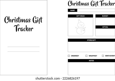 Christmas Gift Tracker | KDP Interiors