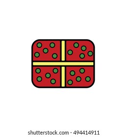 Christmas Gift Vector Icon