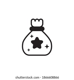 Christmas gift Vector Icon Style Illustration. EPS 10 File