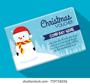 christmas gift voucher gift card 