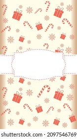 christmas gift wrap paper pattern