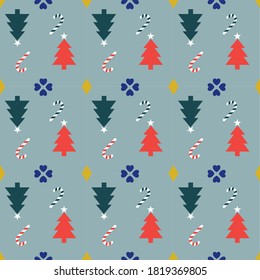 christmas gift wrap seamless pattern