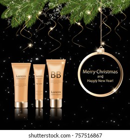 Christmas Gift wrapping for facial care products