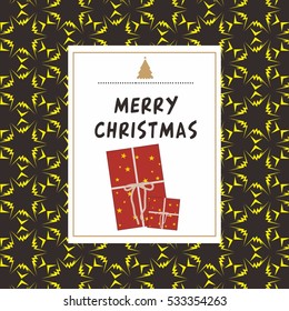 Christmas gift,Christmas card template