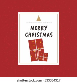 Christmas gift,Christmas card template