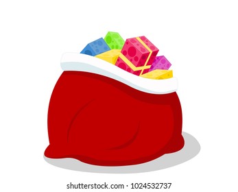 Christmas Gifts - Cartoon Vector Image