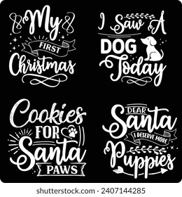 Christmas Gifts, Dog Christmas bundle, Gifts for Mom, pet Christmas, Dog design, Dog Bandana bundle, Dog Quote bundle, Christmas Cut File, Wine design