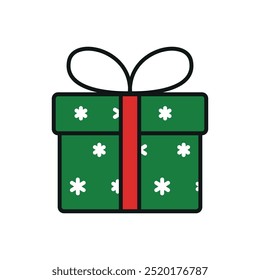 Natal presentes ícone vetor vetor projeto básico simples e moderno conceito gráfico