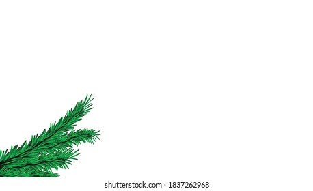 Christmas gifts and spruce branches banner in red  background. realistic gift boxes. Blank space to write cool text. Abstract Design. EPS10