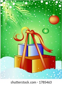 Christmas gifts for you - vector
