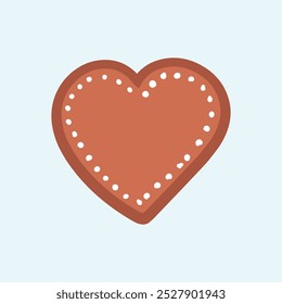 Christmas gingerbread cookies design background