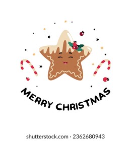 christmas gingerbread cookies, gingerbread cookies, christmas cookies, illustration with christmas cookies