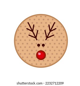 Christmas gingerbread, food for the winter holidays.
