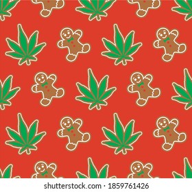 Weed Christmas Vector Art Icons and Graphics for Free Download