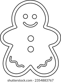christmas gingerbread, new years sweets, gingerbread, baking template, doodle and sketch