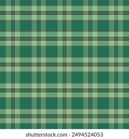 Christmas gingham seamless pattern.Checkered tartan plaid with twill weave repeat pattern in green and red. Geometric graphic vector illustration background design for fabric and print. 