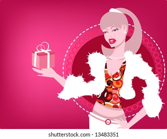 Christmas girl