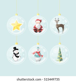 Christmas glass balls