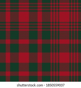 Christmas Glen Plaid patterned seamless pattern suitable for fashion textiles and graphics