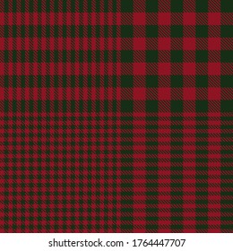 Christmas Glen Plaid textured seamless pattern suitable for fashion textiles and graphics