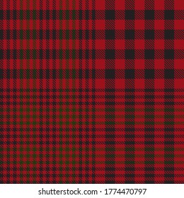 Christmas Glen Plaid textured seamless pattern suitable for fashion textiles and graphics