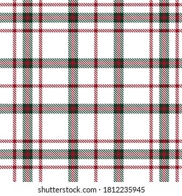 Christmas Glen Plaid textured seamless pattern suitable for fashion textiles and graphics
