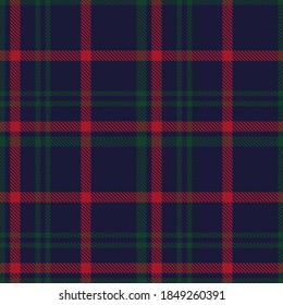 Christmas Glen Plaid textured seamless pattern suitable for fashion textiles and graphics