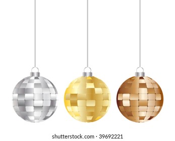 Weihnachtskugel, Vektorgrafik